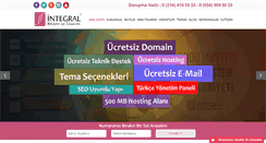 Desktop Screenshot of integralbilisim.com